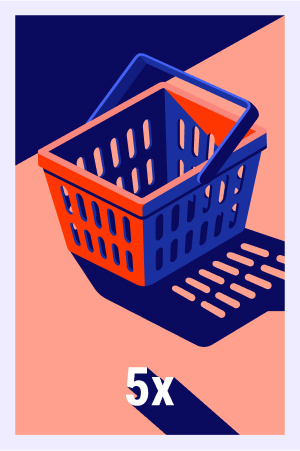 Make 5 shop purchases